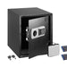 Cassaforte di Sicurezza 40x35 H40cm Elettronica 2Chiavi Acciaio Verniciato Casa Hotel