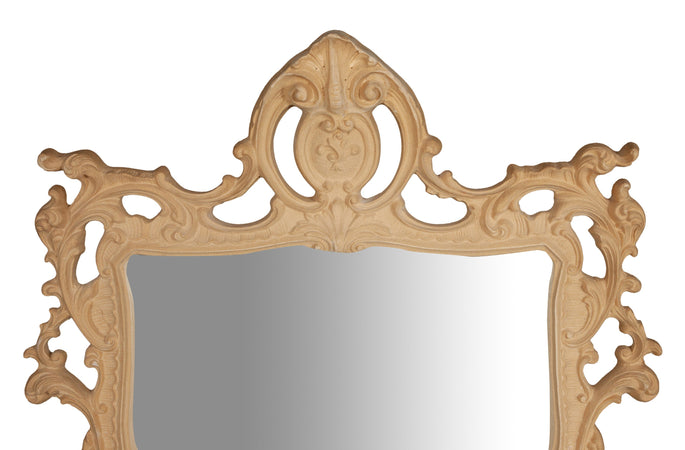 Biscottini Specchiera Parete Biscottini Legno Grezzo 84x8x113 Made Italy Design Rustico