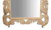 Biscottini SPECCHIERA DA PARETE IN LEGNO FINITURA GREZZA MADE IN ITALY