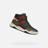 Scarpe Bambino alte dal 28 al 37 Verde Perth Geox