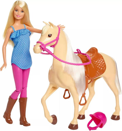 Barbie Playset Bambola e Cavallo