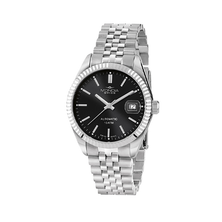MONDIA Orologio Uomo Mondia MS-212-SS-03BK-GB 40 mm da uomo