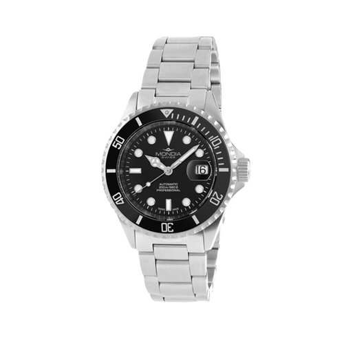 MONDIA Orologio Uomo Mondia MS-213-SSBK-BK-OY 43 mm da uomo