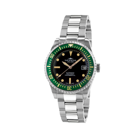 MONDIA Orologio Uomo Mondia MS-221-SSGR-BK-OY 40 mm da uomo