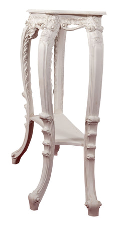 Biscottini Consolle Biscottini in Legno Bianco Anticato 80x27x87 Made Italy Ingresso Casa