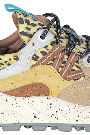 FLOWER MOUNTAIN Flower Mountain - Sneakers - 451025 - Fantasia Beige da donna