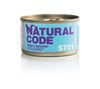 Natural Code Scatoletta ST01 Tonno e Zucchine per Gatti Adulti Sterilizzati 85gr