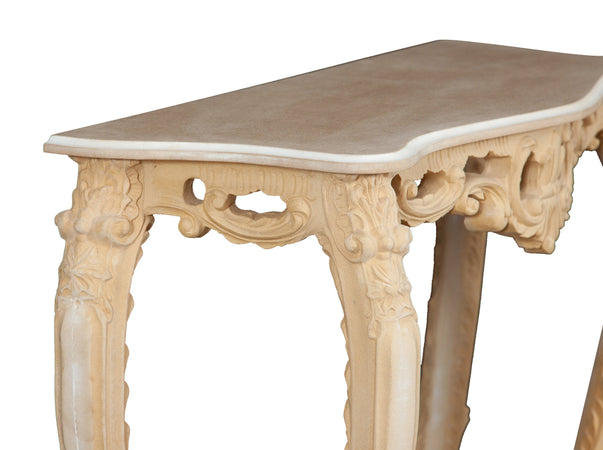 Biscottini Biscottini Consolle Legno Grezzo 87x33x87 Arredo Ingresso Soggiorno Made in