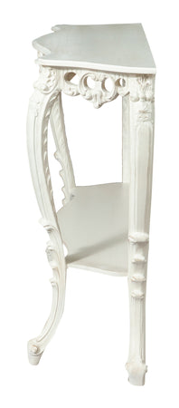 Biscottini CONSOLLE IN LEGNO FINITURA BIANCA ANTICATA MADE IN ITALY dimensioni lunghezza