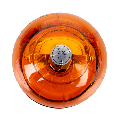 Lampeggiante alogeno per trattori base piana 12V 55W luce rotazionale