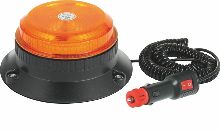 Lampeggiante a led 12-30V base magnetica