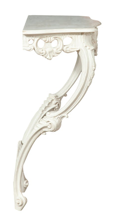 Biscottini CONSOLLE IN LEGNO FINITURA BIANCA ANTICATA MADE IN ITALY dimensioni lunghezza