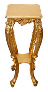 Biscottini PANCHETTO PORTAVASO IN FINITURA FOGLIA FOGLIA ORO ANTICATO ANTICATO MADE IN ITALY