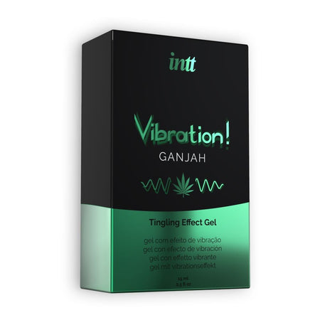 Intt Gel con Effetto Vibrante al Aroma di Cannabis