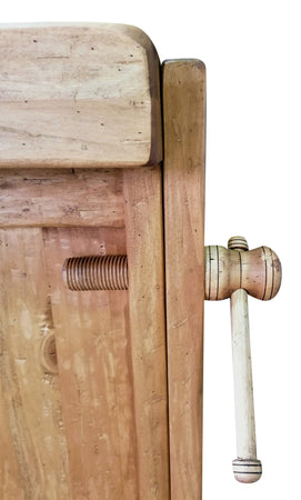 Biscottini Biscottini Banco lavoro legno massello tiglio morsa 4 cassetti 64x57x84 Italy