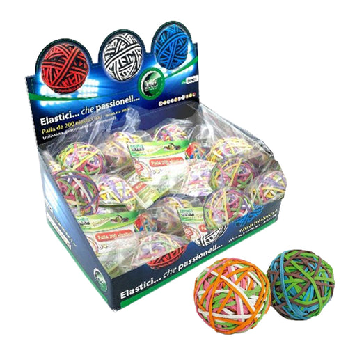 Display Rubberball Da 15 Gomitoli Di Elastici