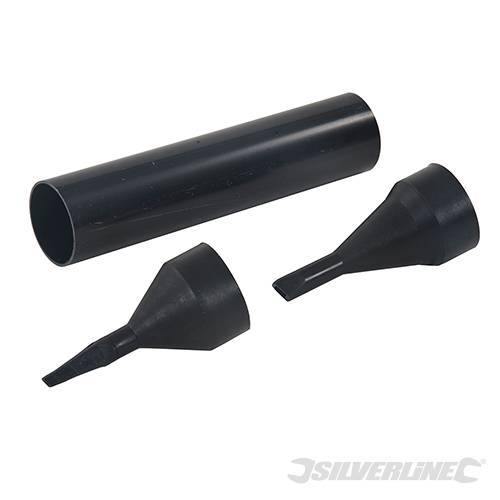 kit ugelli per pistola stendi malta 2 beccucci  in plastica dura Prezzo Silverline Silverline