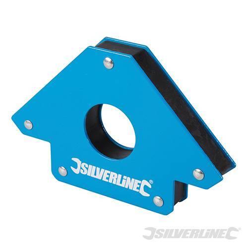Magnete per saldatura 125mm mantiene lamiere in posizione 45° 90°e 135° Prezzo Silverline - Eternal Brico