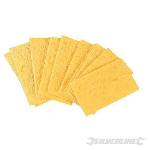 Spugne di saldatura pulizie punte lucidatura accessori Silverline 10 pz Silverline