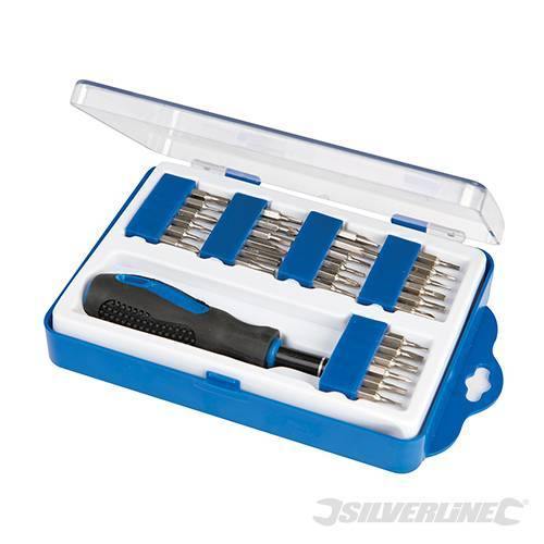 Silverline Set di punte per cacciavite assortite 31 p.zi - Eternal Brico