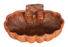 Biscottini Acquasantiera a conchiglia in marmo rosso di Verona Made in Italy