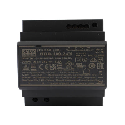 Alimentatore 24VCC 4.2A 100.8W Mean Well