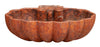 Biscottini Acquasantiera a conchiglia in marmo rosso di Verona Made in Italy