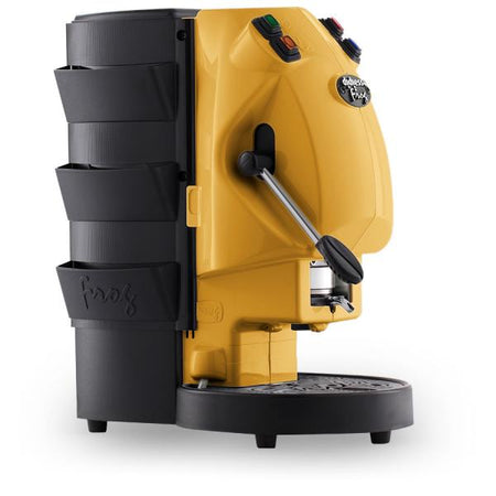 MACCHINA CAFFE FROG BASE RE GIALLO OCRA