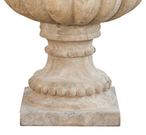 Biscottini Biscottini Vaso Festonato Giardino Pietra Conca Artigianale Toscano 60x60x60