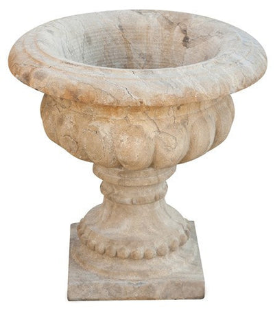 Biscottini Biscottini Vaso Festonato Giardino Pietra Conca Artigianale Toscano 60x60x60