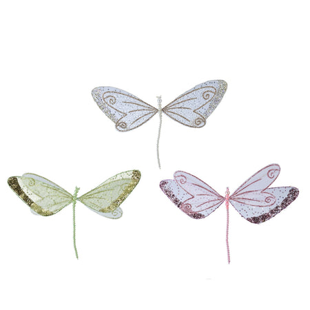 Pendaglio a forma di farfalla  decorazione natalizia per albero di Natale