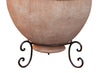 Biscottini Biscottini Vaso Terra Cotta Fatto a Mano 56x56x105 Orcio Anfora Decorativa