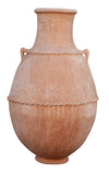 Biscottini Biscottini Anfora Terracotta 65x65x110 Marocco Fatta a Mano Orcio Vaso