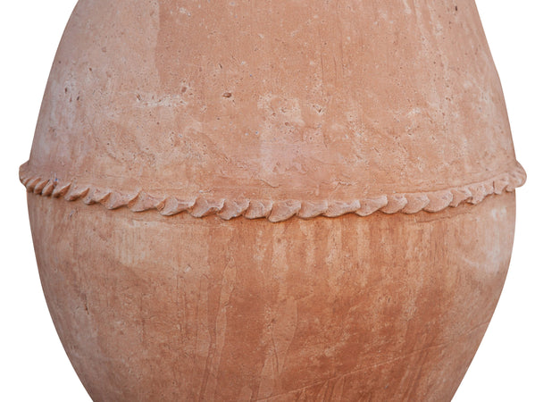 Biscottini Biscottini Anfora Terracotta 65x65x110 Marocco Fatta a Mano Orcio Vaso