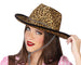 Cappello Western Leopardo