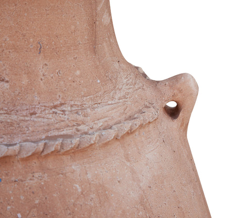 Biscottini Biscottini Anfora Terracotta 65x65x110 Marocco Fatta a Mano Orcio Vaso