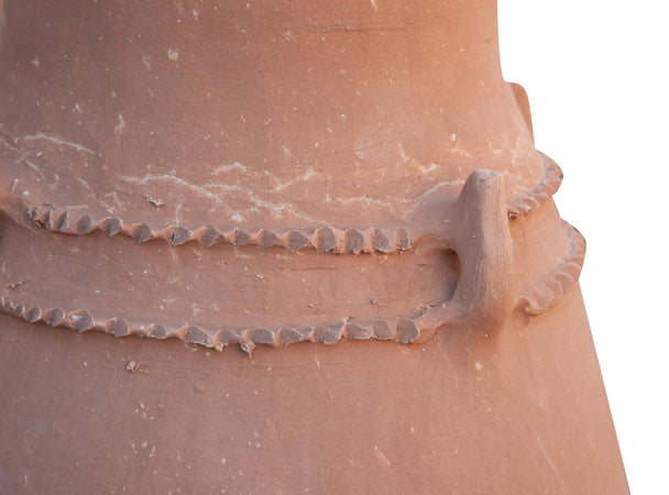 Biscottini Biscottini Anfora Terracotta Tradizionale Sahara Fatta Mano 60x60x110 Grande