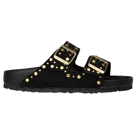 BIRKENSTOCK Arizona Rivet Sandals in Black da donna