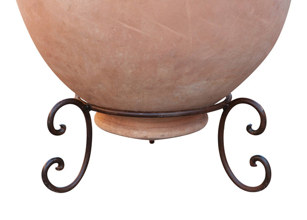 Biscottini Biscottini Vaso Ciotola Orcio Terracotta Marocco Fatto a Mano 65x55 Artigianale