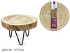 Vassoio Legno Tondo con Gambe