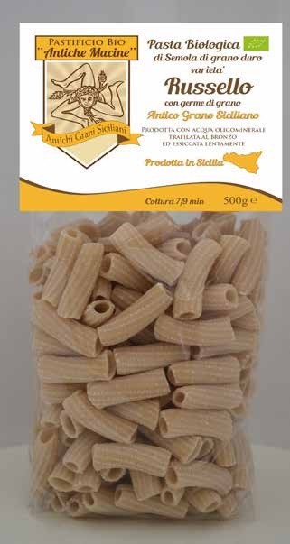 Rigatoni di Russello Biologici 500g
