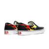 VANS Scarpa Bassa Uomo Classic Slip-on (flame) Black/black/white da uomo