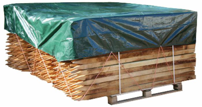 Telo verde multiuso 100g 3x4m confezione da 5 pezzi