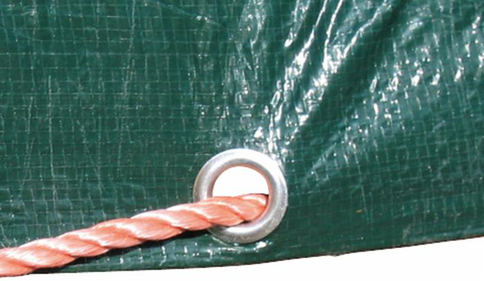 Telo verde multiuso 100g 3x4m confezione da 5 pezzi