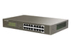 Switch 16 Porte Gigabit Desktop/Rack con 16 porte PoE+, G1116P-16-150W