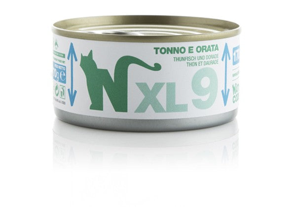 Natural Code Scatoletta XL9 Tonno e Orata per Gatti Adulti 170gr
