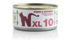 Natural Code Scatoletta XL10 Tonno e Sgombro per Gatti Adulti 170gr