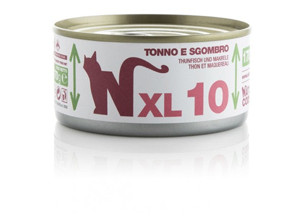 Natural Code Scatoletta XL10 Tonno e Sgombro per Gatti Adulti 170gr