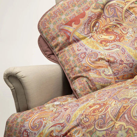 Scaldotto Mandarin ! Caleffi Plaid  in cotone - Eccellenza e Stile