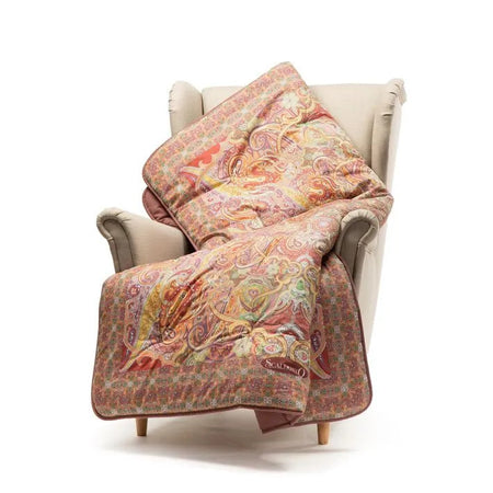 Scaldotto Mandarin ! Caleffi Plaid  in cotone - Eccellenza e Stile